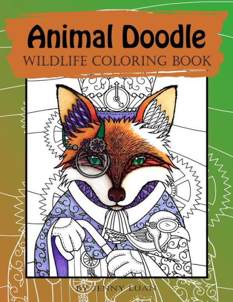 Animal Doodle: Wildlife Coloring book (volume)