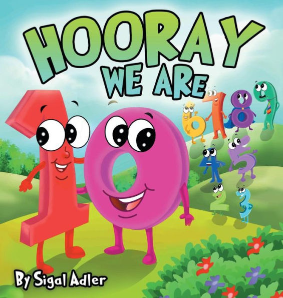 HOORAY WE'RE 10: CHILDREN BEDTIME STORY PICTURE BOOK