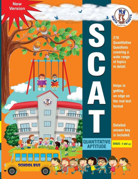 Scat Quantitative Aptitude-Grades 4 And Up (Scat Practice Series)