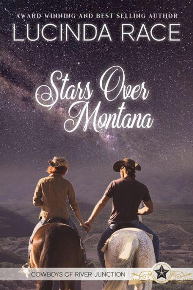 Stars Over Montana Large Print: Clean Second Chance Contemporary Western Romance (Cowboys Of River Junction) - 9781954520547