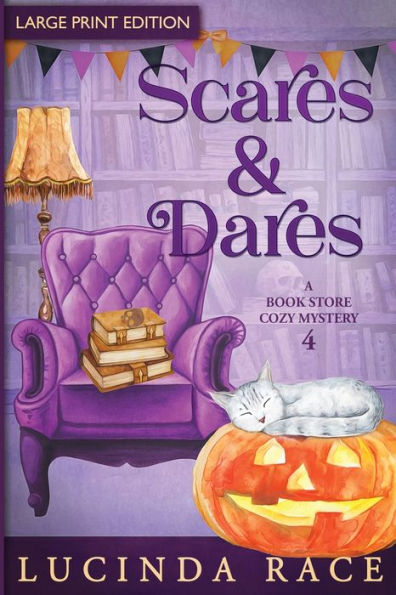 Scares And Dares Lp: A Paranormal Witch Cozy Mystery (A Book Store Cozy Mystery) - 9781954520646