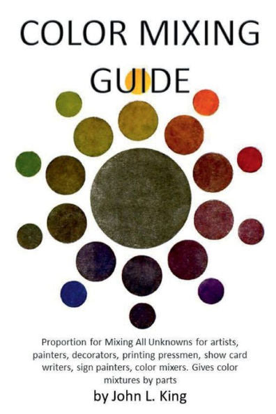 Color Mixing Guide: For Artists, Painters, Decorators, Printing Pressmen, Show Card Writers, Sign Painters, Color Mixers, Gives Color Mixtures By Parts - 9781956101805