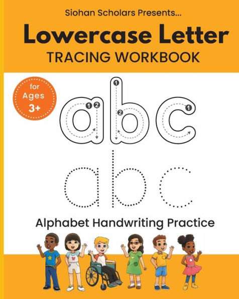 Lowercase Letter Tracing Workbook - 9781959451006