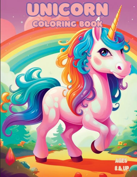Unicorn Coloring Book - 9781962042048