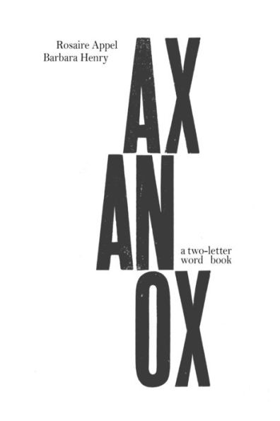 Ax An Ox: a two-letter word book