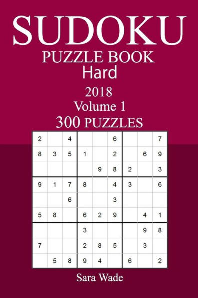 Libro de 300 sudokus difíciles - 2018