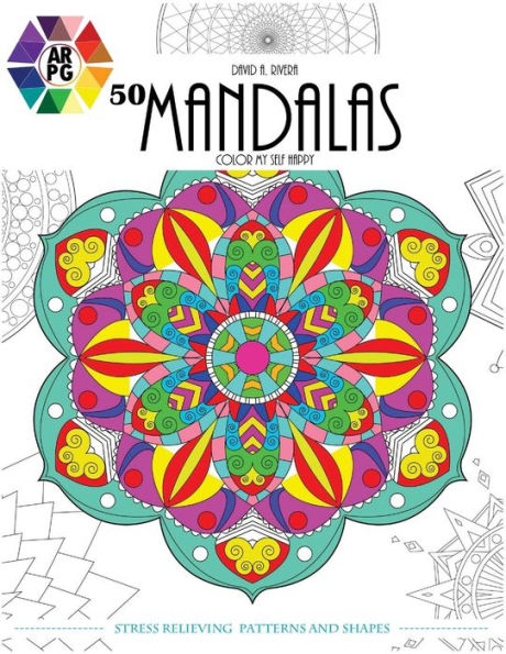 50 Mandalas: Colorea mi yo feliz (Volumen 1)
