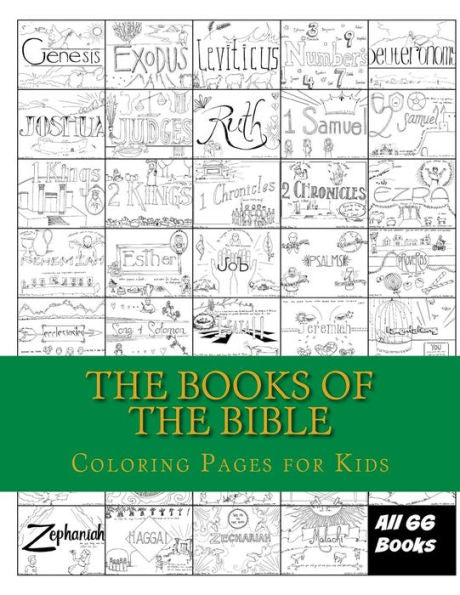 Libros De La Biblia Para Colorear