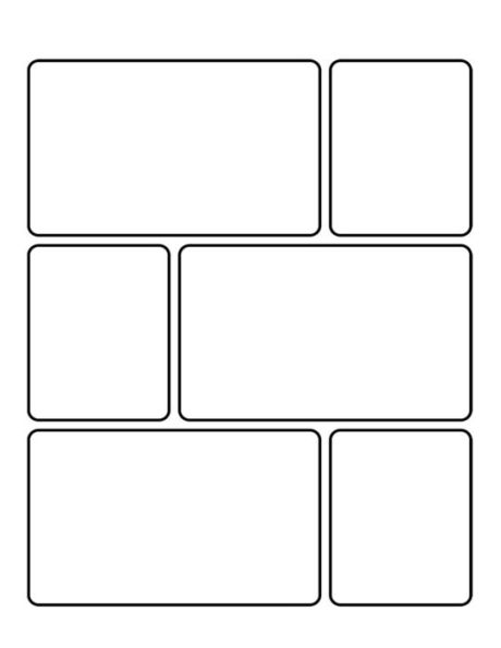 Tiras cómicas Vol II - Crea tu propio cómic y portada: esquinas redondeadas, 100 páginas, 8,5 x 11, cubierta blanda (Crea tu propio cómic - Redondeado 100)
