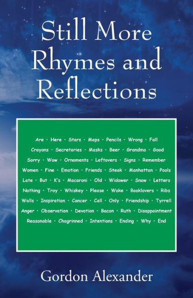 Still More Rhymes And Reflections