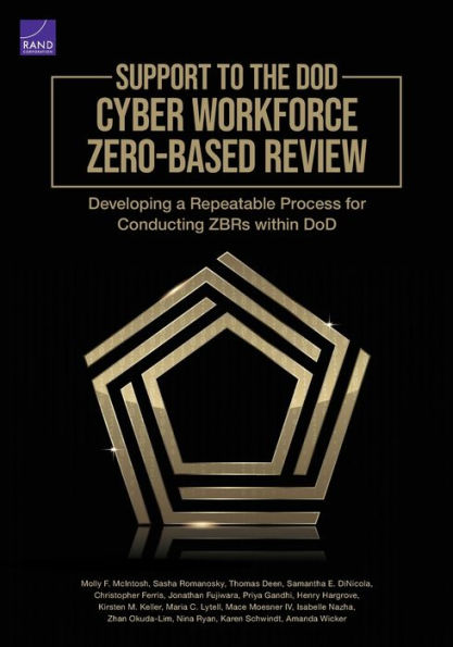 Support To The Dod Cyber Workforce Zero-Based Review: Developing A Repeatable Process For Conducting Zbrs Within Dod