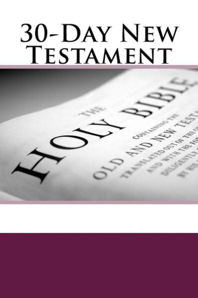 30-Day New Testament: American Standard Version