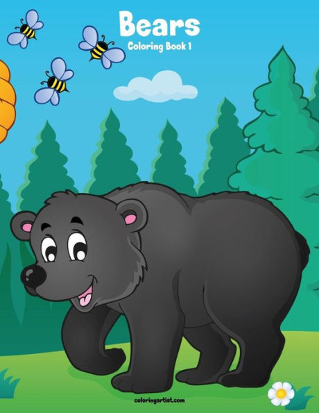 Bears Coloring Book 1