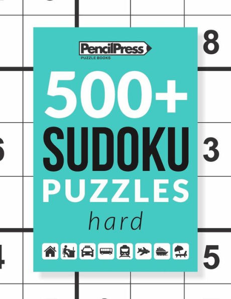 Más de 500 Sudokus Libro Difícil: Sudoku Libro Difícil (con respuestas)
