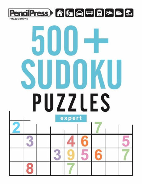 Más de 500 sudokus expertos: experto en libros de sudokus (con respuestas)
