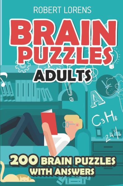 Brain Puzzles Adults: Creek Puzzles - 200 Brain Puzzles with Answers (Brain Teaser Puzzles)