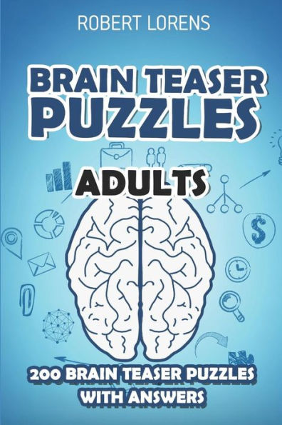 Brain Teaser Puzzles Adults: Walls Puzzles - 200 Brain Puzzles with Answers (Grid Puzzles)