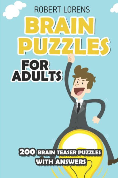 Brain Puzzles for Adults: Slitherlink - 200 Brain Puzzles with Answers (Grid Puzzles)