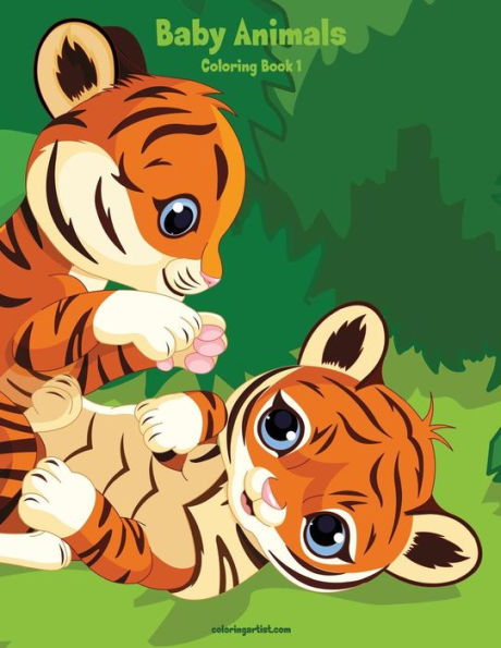 Baby Animals Coloring Book 1