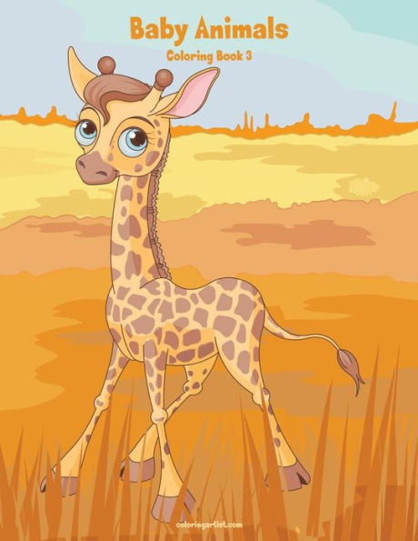 Baby Animals Coloring Book 3