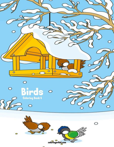 Birds Coloring Book 6