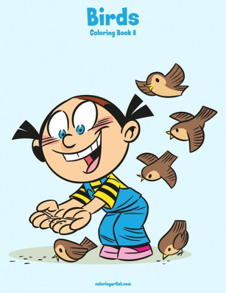 Birds Coloring Book 8