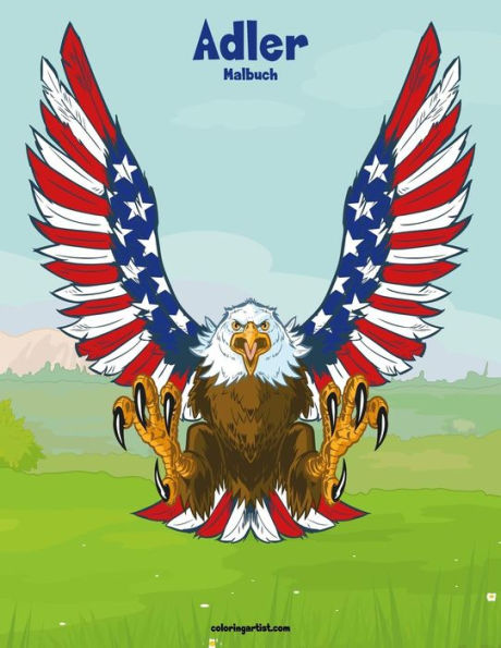 Adler-Malbuch 1 (German Edition)