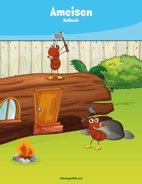 Ameisen-Malbuch 1 (German Edition)