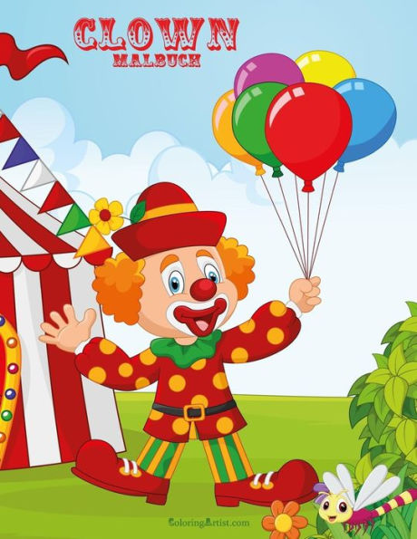 Clownmalbuch 2 (The Clown) (German Edition)