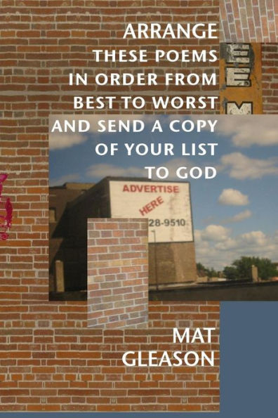 Organice estos poemas en orden de mejor a peor y envíe una copia de su lista: Poemas 1989 - 1992
