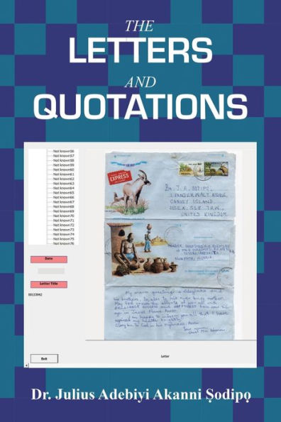 The Letters And Quotations - 9781982287160