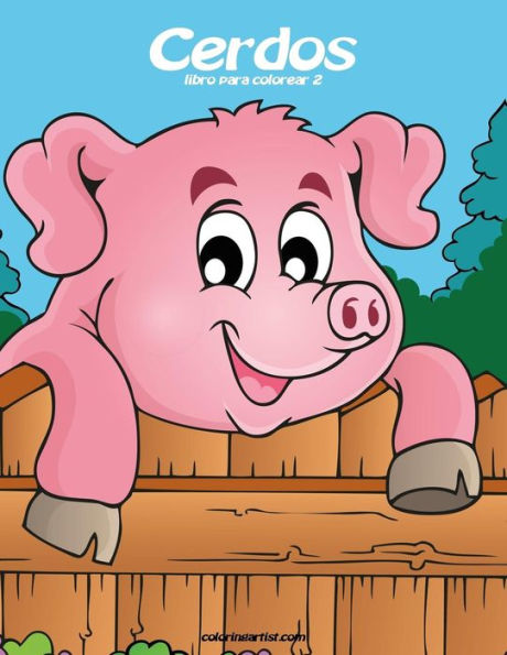 Cerdos libro para colorear 2 (Spanish Edition)