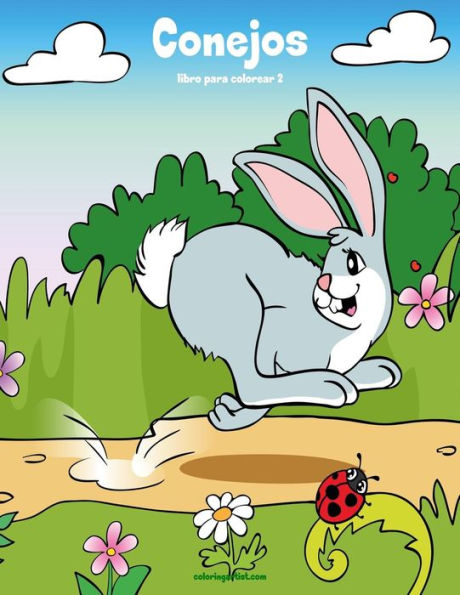 Conejos libro para colorear 2 (Spanish Edition)