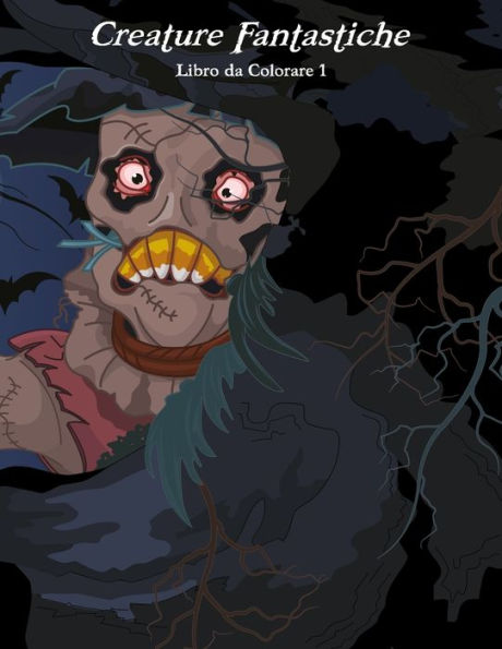 Creature Fantastiche Libro da Colorare 1 (Italian Edition)