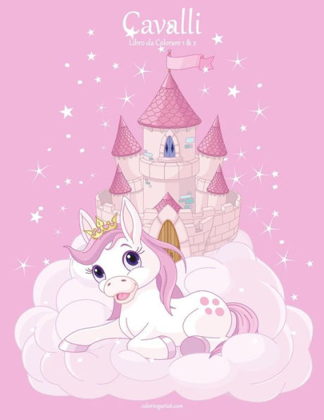 Cavalli Libro da Colorare 1 & 2 (Italian Edition)
