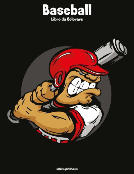 Baseball Libro da Colorare 1 (Italian Edition)