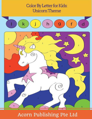 Color by Letter for Kids : Unicorn Theme