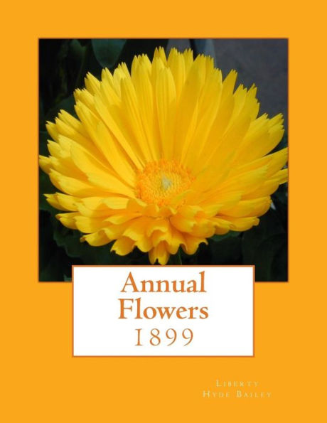 Annual Flowers: 1899