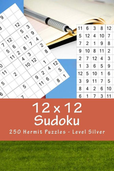 12 x 12 Sudoku - 250 Hermit Puzzles - Level Silver: For connoisseurs of Sudoku (12 x 12 PITSTOP)