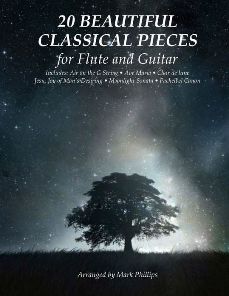 20 hermosas piezas clásicas para flauta y guitarra