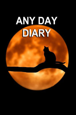 Any Day Diary: 6" x 9" One day per page format