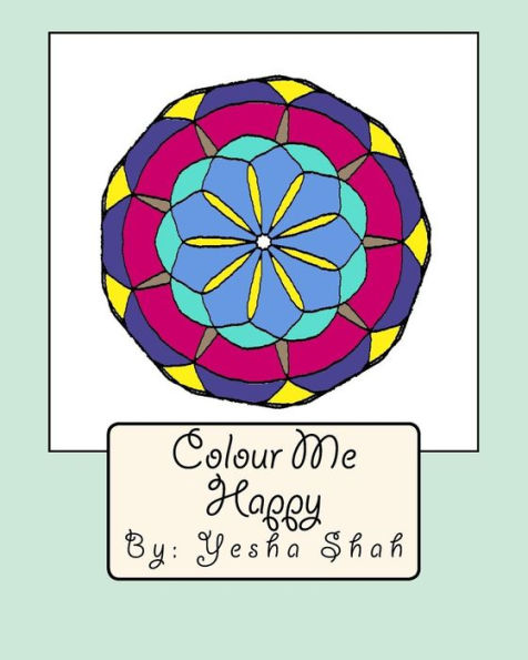 Colour Me Happy: Colour your way into a stress-free zone with symmetrical tiles and flowers.