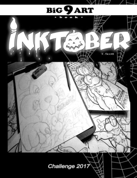 BiG 9 Art Book : Inktober Challenge 2017