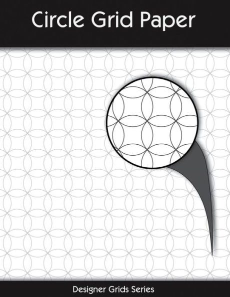 Papel cuadriculado circular (cuadrículas de diseño)