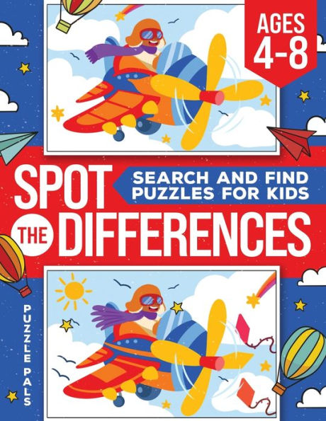 Spot The Differences: Search And Find Puzzles For Kids - 9781990100697