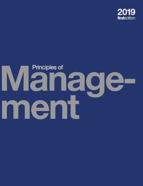 Principles Of Management (Paperback, B&W)