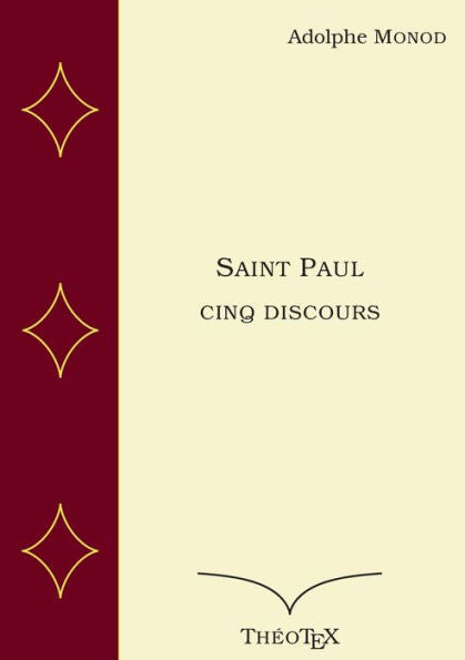 Saint Paul, Cinq Discours (French Edition)