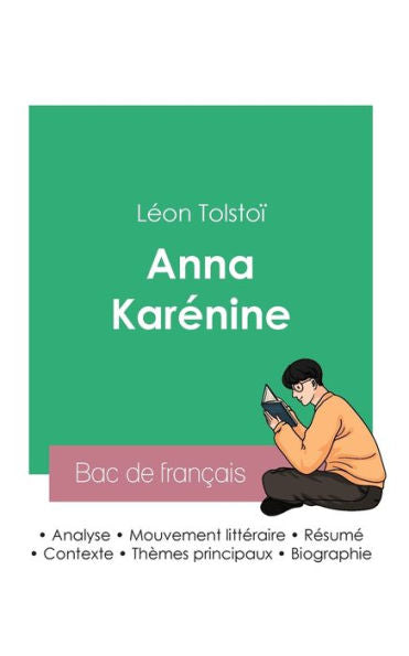 Reussir Son Bac De Francais 2023: Analyse Du Roman Anna Karenine De Leon Tolstoi (French Edition)