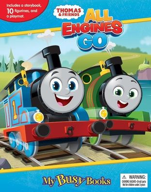 Thomas All Engines Go My Busy Books - 9782764355534