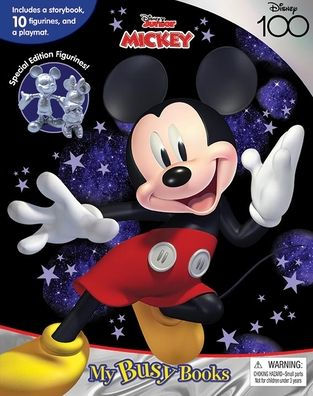 Disney 100 libros de Mickey My Busy de edición limitada - 9782764356821